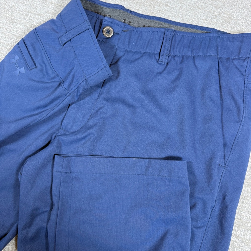 Under Armour Showdown Pant Mens 38/32 Blue Golf Athletic Performance 1309545